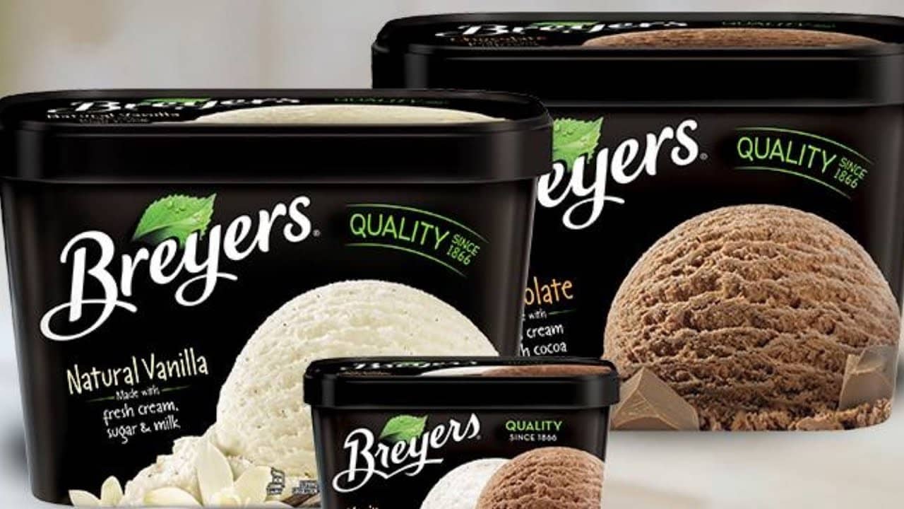 Breyers ice cream Popularity in USA